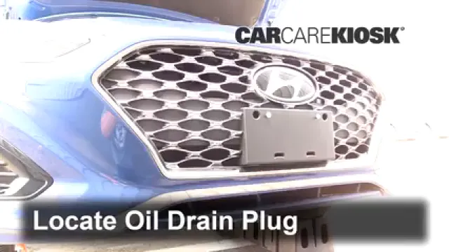 2019 Hyundai Sonata Sport 2.4L 4 Cyl. Oil Change Oil and Oil Filter